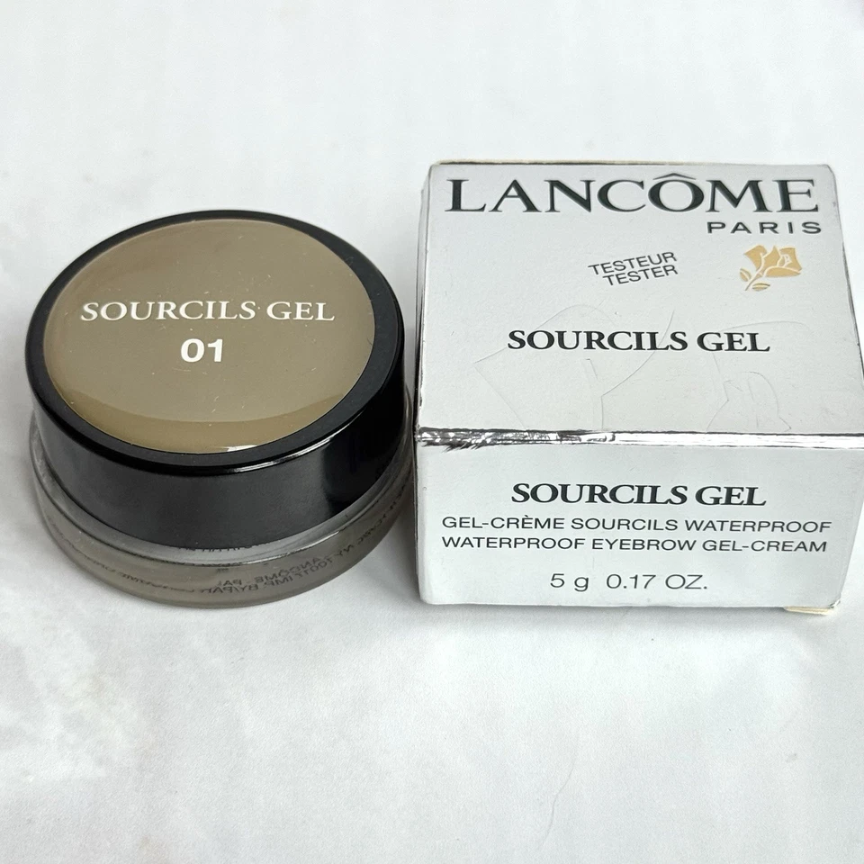 Lancome Sourcils Gel 01 Rubio IMPERMEABLE Gel Cejas Crema NUEVO En Caja Foto 3 de 4