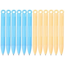 Magnetic Drawing Board Pen, 12 Pcs Pen, Light Yellow/Blue