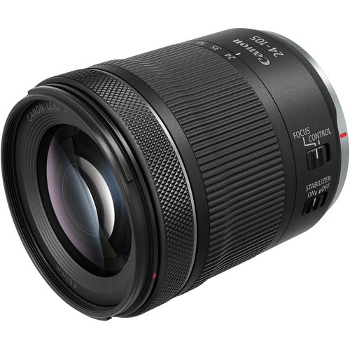 Canon RF 24-105mm f/4-7.1 IS STM Lens (4111C002) + Filter Kit + Cap Keeper - - Picture 3 of 9