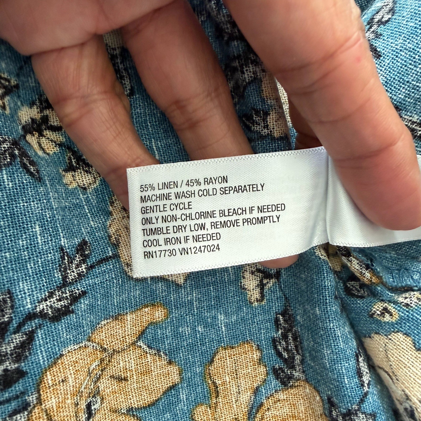 Womens Universal Thread Flutter Short Sleeve Flor… - image 6