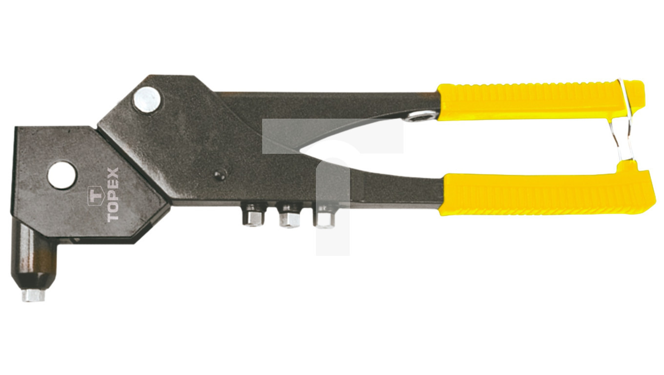 Riveter for aluminum rivets 2.4/3.2/4.0/4.8 mm, multi-position 43E713