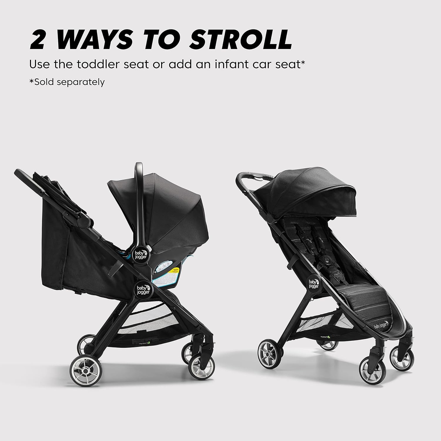 Baby Jogger City Tour 2 Ultra Compact Lightweight Travel Stroller Exclusive PIKE