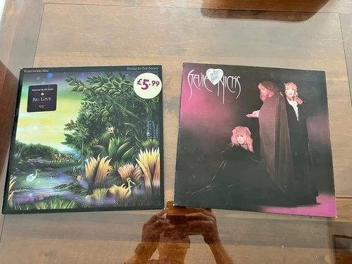 FLEETWOOD MAC - TANGO IN THE NIGHT 1987 EU VINYL LP & Stevie Nicks Wild Heart