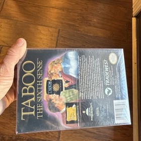 Vintage Taboo The Sixth Sense Nintendo NES Game Boxed Tradewest sealed game new