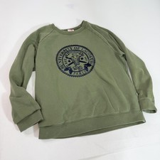 Lacoste L VE Sweatshirt Mens 2XL Green University of Lacoste Paris Crewneck