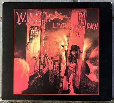 W.A.S.P. (Wasp) Live  In The Raw CD Reissue Bonus Tracks Twisted Sister Venom