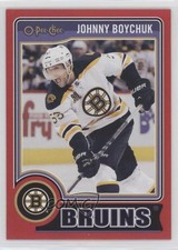 2014-15 O-Pee-Chee Wrapper Redemption Red Border Johnny Boychuk #449 av1