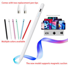 Stylus Pen for iPad 2018-2025, Pencil for Apple iPad 11th A16/10/9/8/7/6 Gen