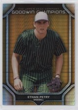 2024 Upper Deck Goodwin Champions Platinum Orange Prism 32/349 Ethan Petry 0l2