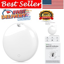 Compact Luggage Tracker with Replaceable Battery  Loud Alerts - iOS Only