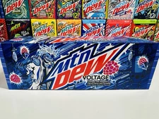*Rare* Mountain Dew Voltage Old Logo - New Sealed 12 Pack 12oz Cans