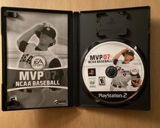 MVP 07 NCAA Baseball — PS2 — Complete with Manual — Tested & Working