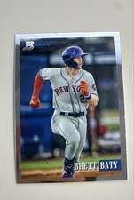 2021 Bowman Heritage - Prospects Brett Baty #107 Chrome (RC)