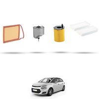 Hoffcar Set Service - 4 Filter FüR Citroen C4 Picasso Ii 1.6 Hdi 68Kw Von