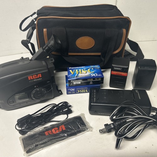 RCA CC648 VHS-C Camcorder Small Wonder Made in Japan