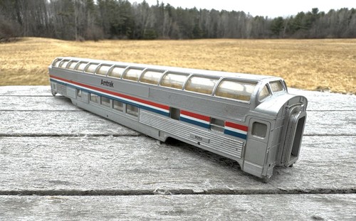 Vintage Amtrak Passenger 9350 Dome Car Shell HO Scale