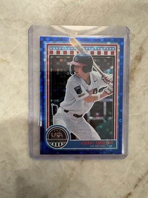 2025 Panini Stars and Stripes - Grady Emerson #87 Disco Blue # /149 (RC)