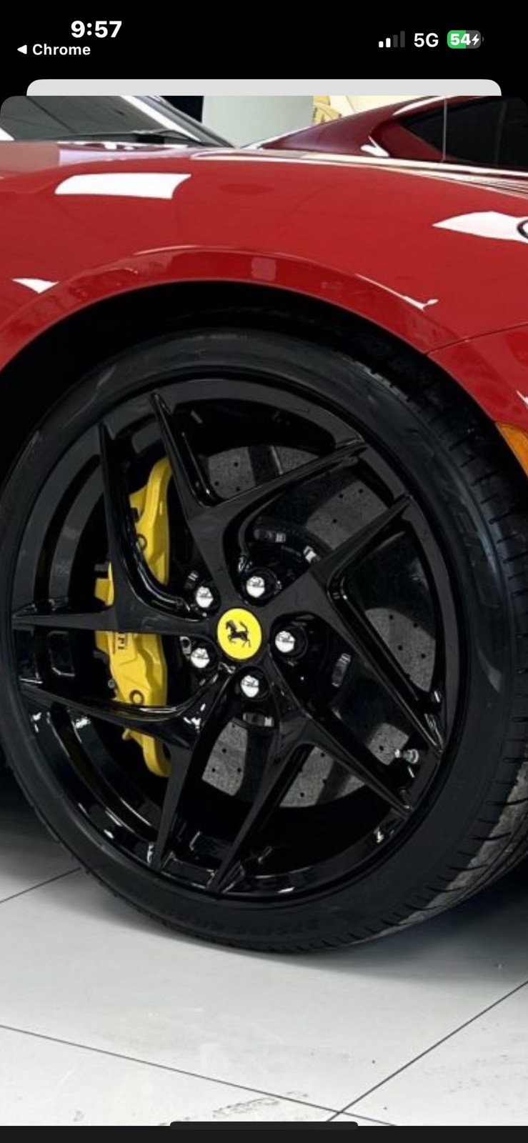 20" OEM FERRARI 812 SUPERFAST FORGED WHEELS F12 BERLINETTA GTS TDF ORIGINAL RIMS