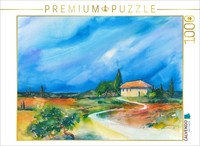 Calvendo Puzzle Tuscany In The Light | 1000 Pieces, Finished Size 25.2 × 18.9 In
