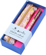 Goldbuch Set lieblingsSTIFT Mäppchen Insignia Flamingo Kugelschreiber Design