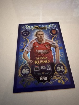 Alessia Russo Match Attax Topps Queens Of Europe