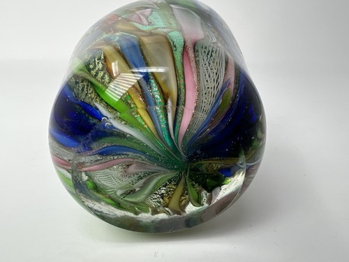 Murano Zanfirico Bizantino Tutti Frutti Small Vase Holder MCM EUC Italian - Picture 14 of 24