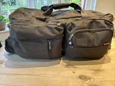 Antler Wheeled Weekend Travel Bag Large Olive Nylon