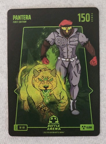 Bo Jackson Battle Arena Update GLOW Battle Foil BF-101 PANTERA