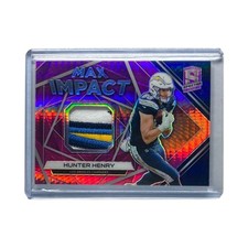 PANINI NFL Card SPECTRA PRIZM HUNTER HENRY CHARGERS /15 #MI-28 Free Shipping