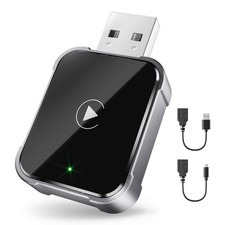 Wireless CarPlay Adapter USB-A/C Convert Wired to Wireless for iOS10 