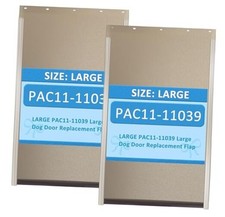 2 Pack PAC11-11039 for Pet Safe Door Replacement Flaps for Dog and Cat, Doggie
