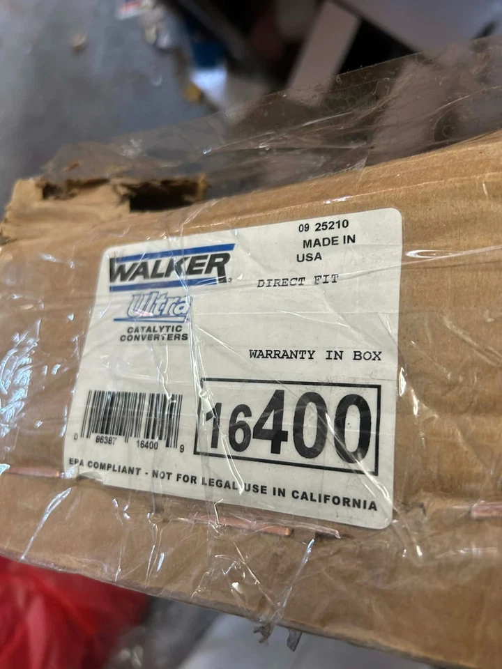 Walker 16400 Rear Left Side Catalytic Converter For Nissan Suzuki - Image 3 of 3