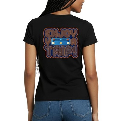 Volkswagen VW Enjoy Your Trip Schriftzug Frauen T-Shirt