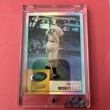 2002 eTopps Classic Jackie Robinson #ETC16 HOF Sealed Brooklyn  Dodgers
