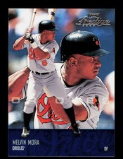 2003 Playoff Prestige #9 Melvin Mora Samples Silver Baltimore Orioles