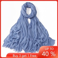Muslim Women Long Scarf Hijab Turban Head Cover Wrap Islamic Shawls Headscarf