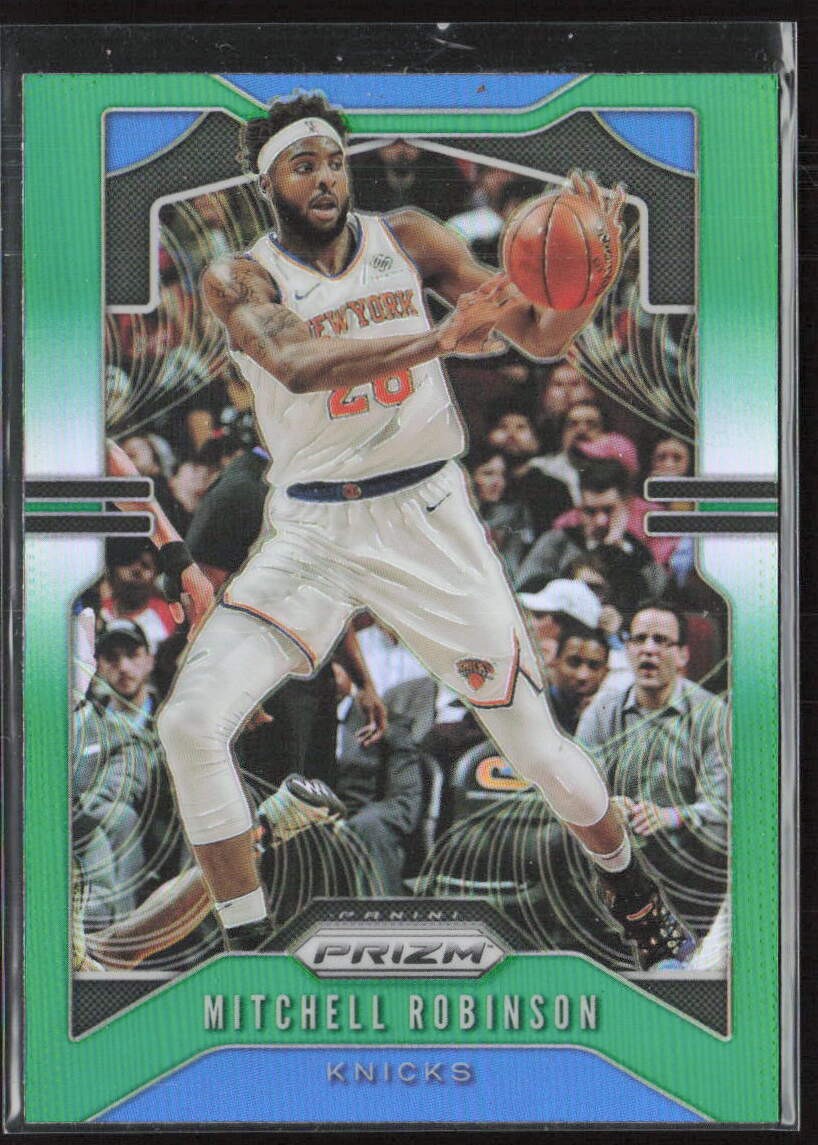 2019-20 Panini Prizm #178 Mitchell Robinson Prizms Green New York Knicks (B2)