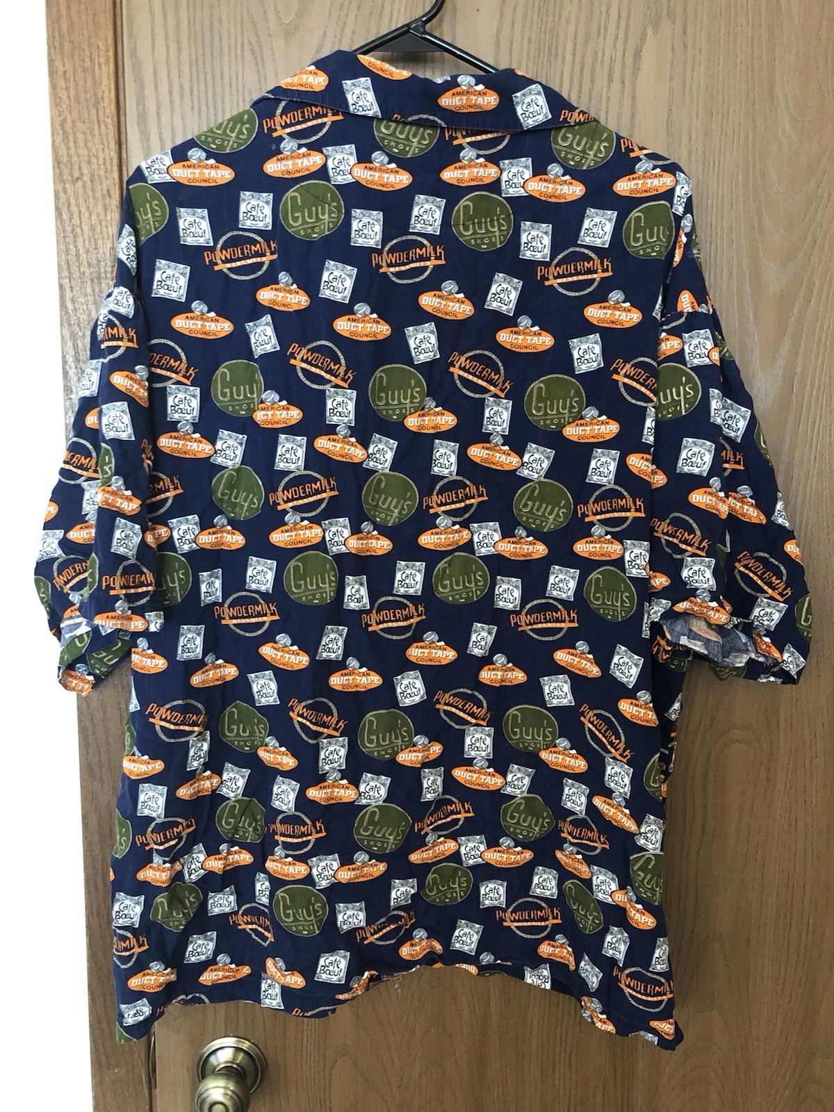 Treefort patterned button down casual Hawaiian sh… - image 2