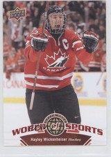 2010 Upper Deck World of Sports Hayley Wickenheiser #240 HOF 0h1