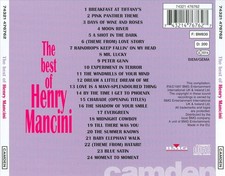 HENRY MANCINI - THE BEST OF HENRY MANCINI [BMG/CAMDEN] NEW CD