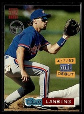 Mike Lansing *ROOKIE CARD* (RC) 1994 Stadium Club Members Only #577. rookie card picture