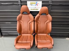 21-26 Bmw M4 G82 G22 Leather Seat Set Front Tartufo Brown Interior Oem Assembly