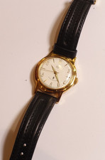 GUB Glashütte/Sa. Kaliber 60.3 Q1, Handaufzug, Gehäuse vergoldet