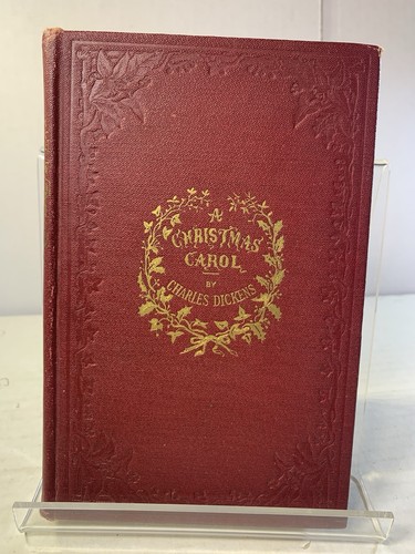 A Christmas Carol Charles Dickens 1920 Ausgabe Buch Atlantic Press Boston