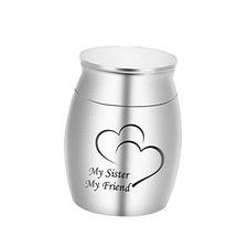Small Keepsake Urns for Human Ashes Mini Cremation Urns for Ashes My Sister