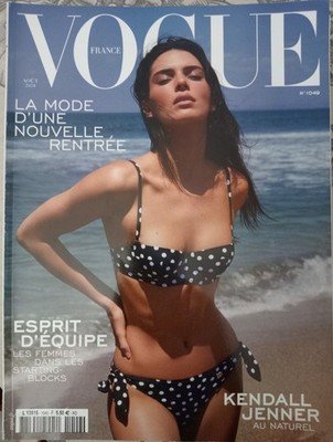 KENDALL JENNER VOGUE FRANKREICH MAGAZIN AUGUST 2024