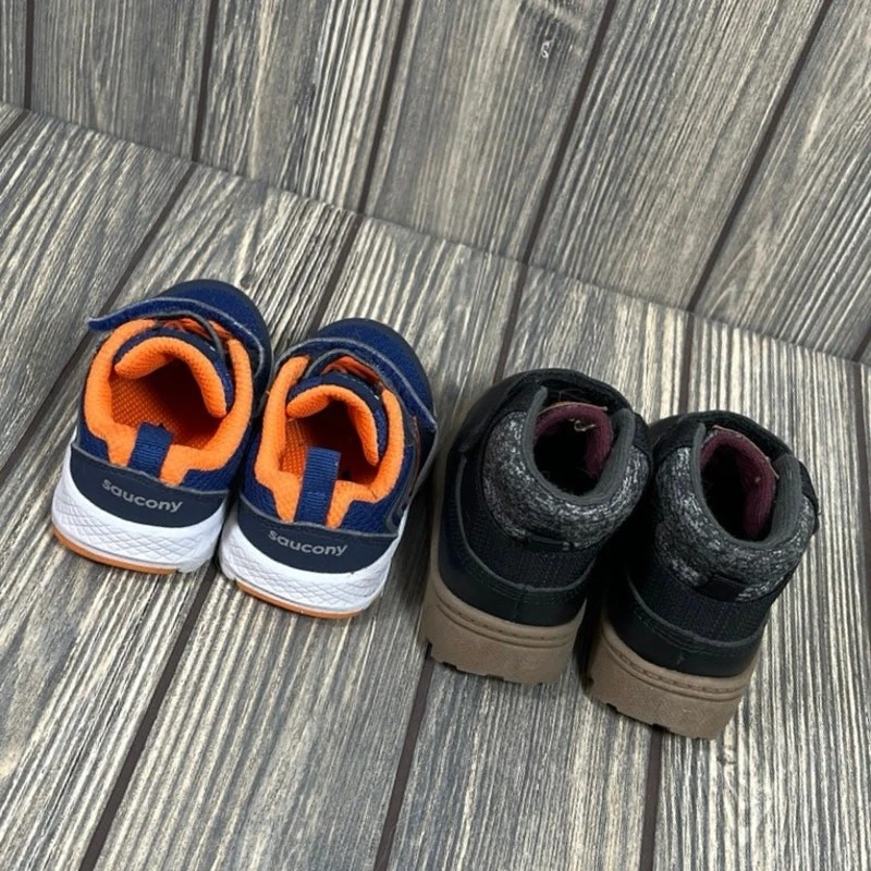 Carters Saucony Infantil Niño Zapatos Lote 2 Botas Tenis Talla 4  Foto 2 de 4