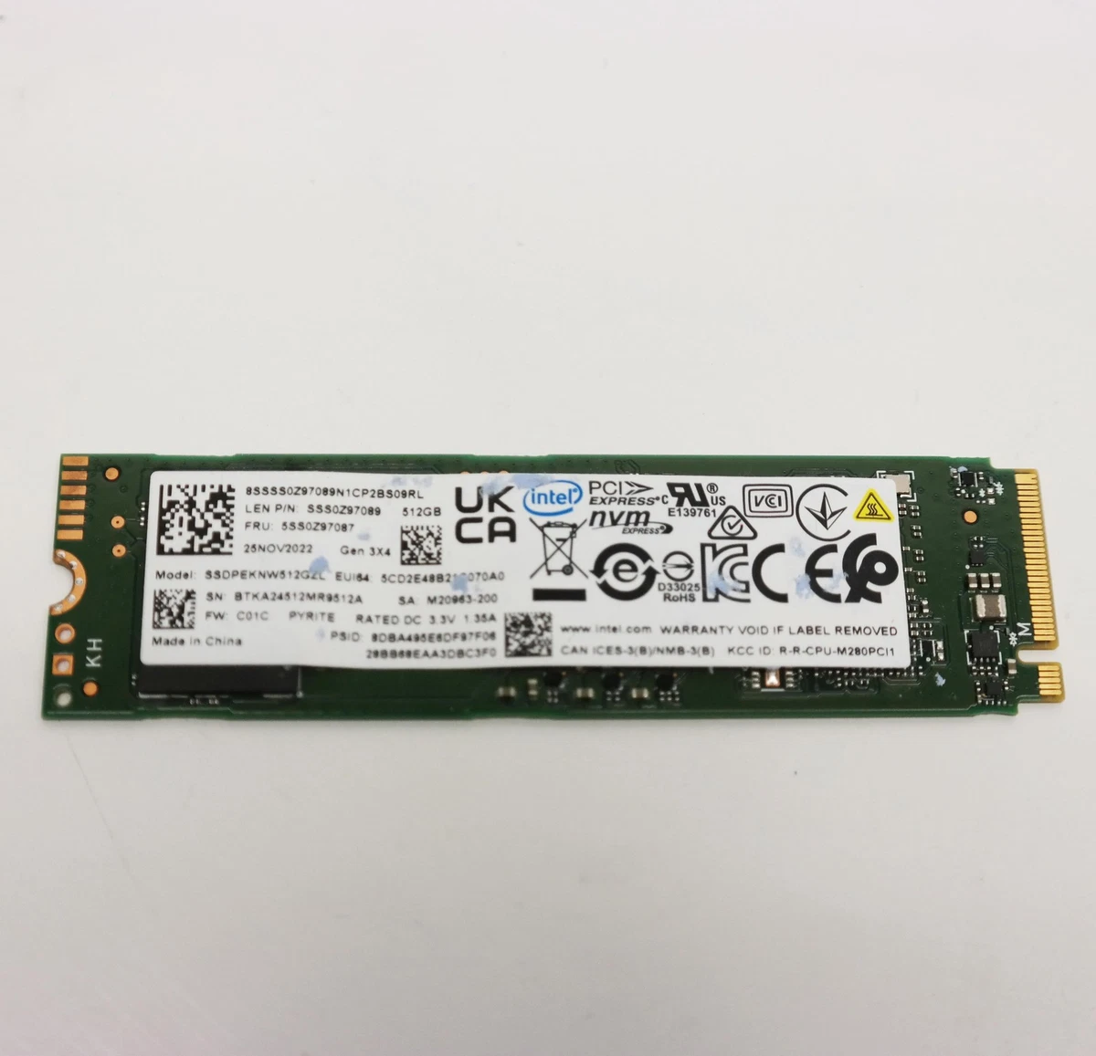 Intel 512 GB Solid State Drives for sale - eBay