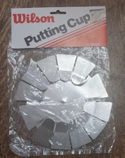 Vintage Wilson Sporting Goods Aluminum Metal Putting Cup Apple Sports Inc.