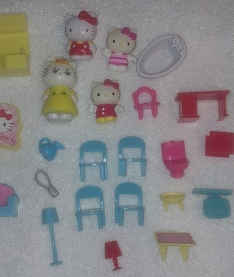 Vintage 1984 Sanrio Hello Kitty Candy House Playset accessories